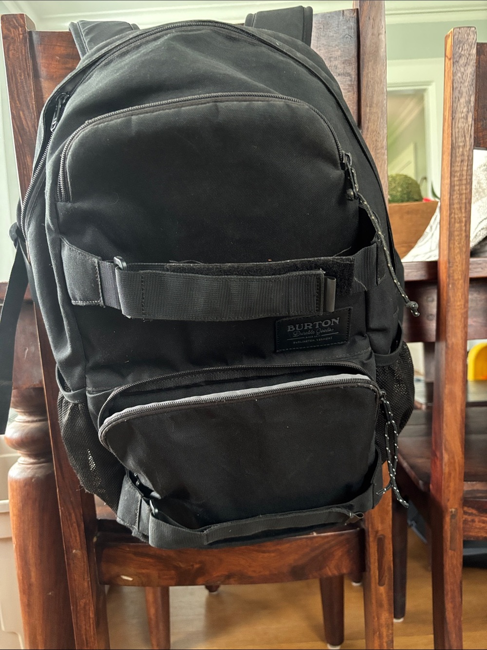 Burton Black Tactical-style Backpack